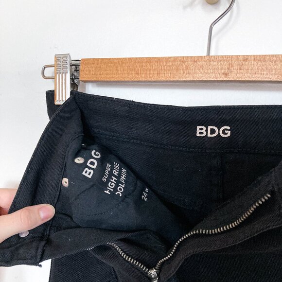 3 FOR $15 BDG super high rise black jean shorts - Picture 11 of 12